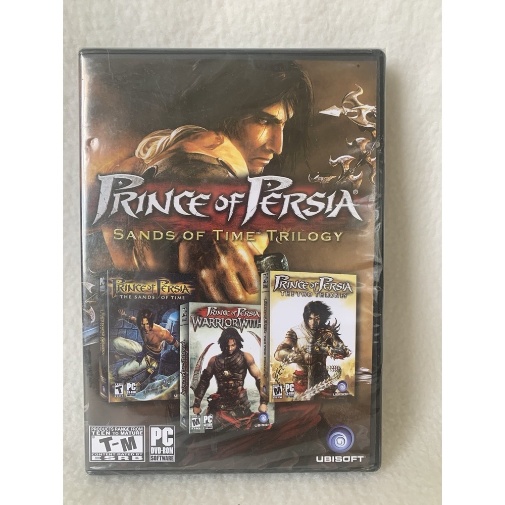 Prince Of Persia Sands of Time Trilogy [PC 2008] - Brand New SEALED!